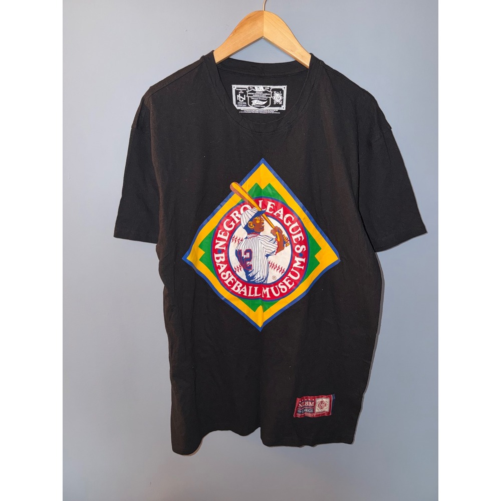 Negro Leagues Baseball Museum NLBM Graphic T-Shirt Black Large Baseball Classics